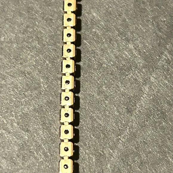 Gold plated with Pink Crystals Ankle /bracelet Bracelet - Picture 3 of 5